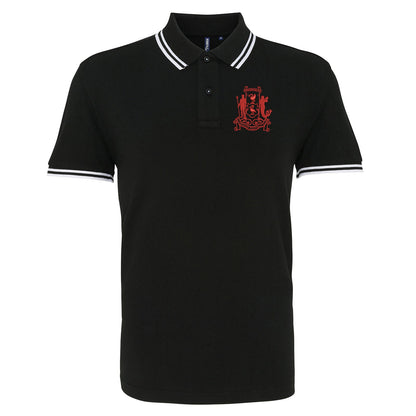Retro Liverpool 1892 Embroidered Tipped Polo Shirt