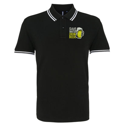Save Water Drink Beer Polo Shirt