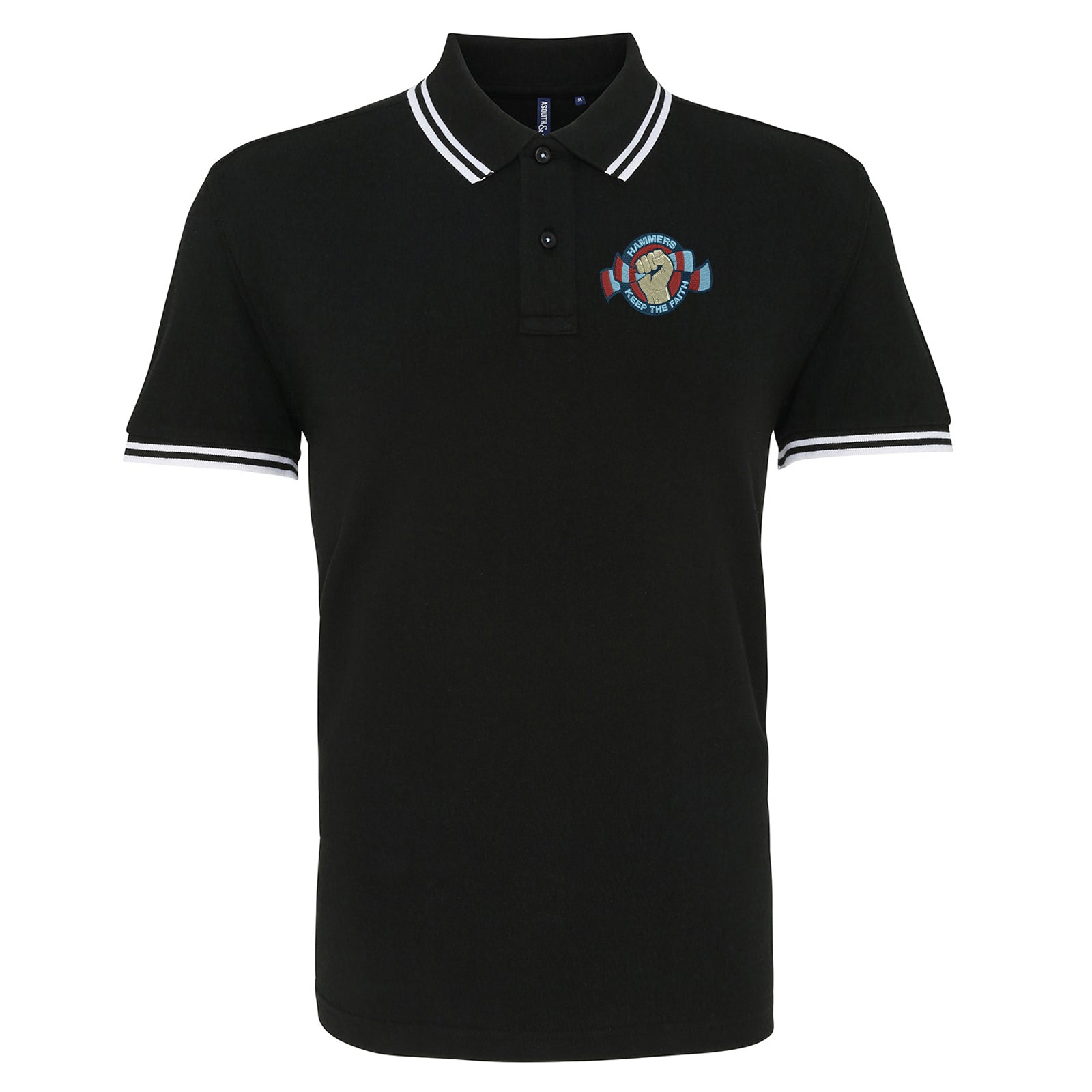 West Ham United Hammer Tipped Polo Shirt
