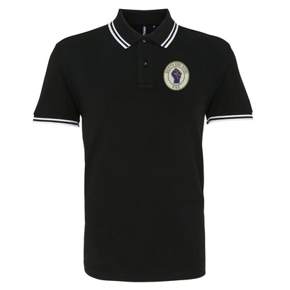 North End  Soul PNE Embroidered Tipped Polo Shirt