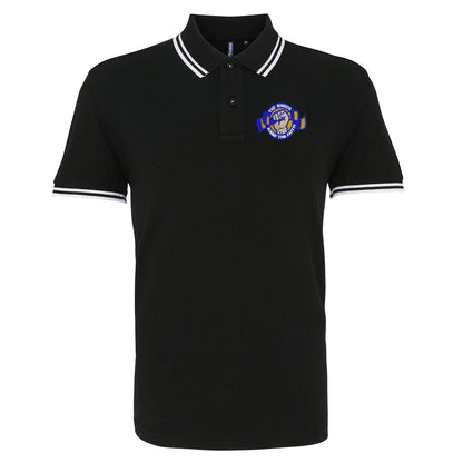 The Rhinos Keep The Faith Embroidered Tipped Polo Shirt