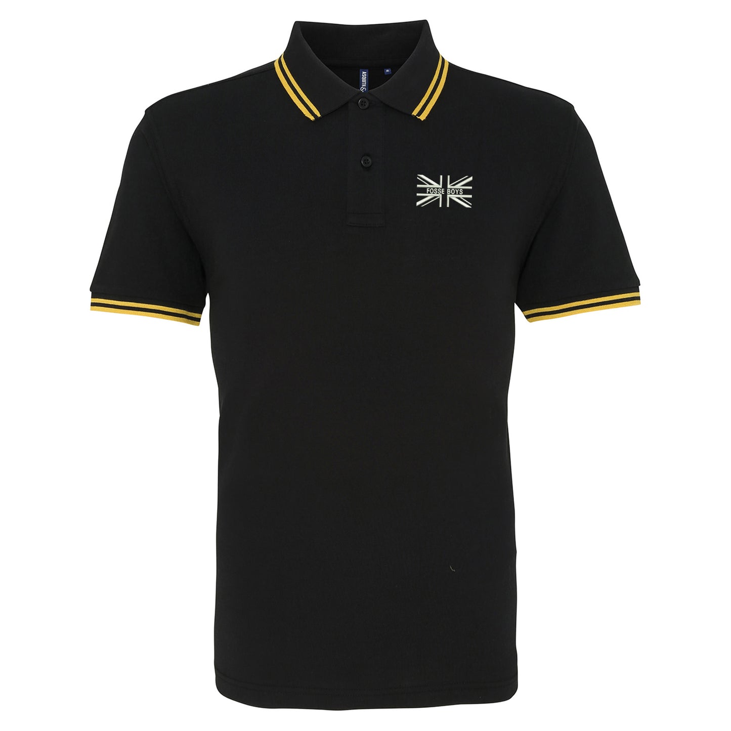 Fosse Boys Union Jack Tipped Polo Shirt