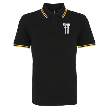 Souness 11 Embroidered Tipped Polo Shirt