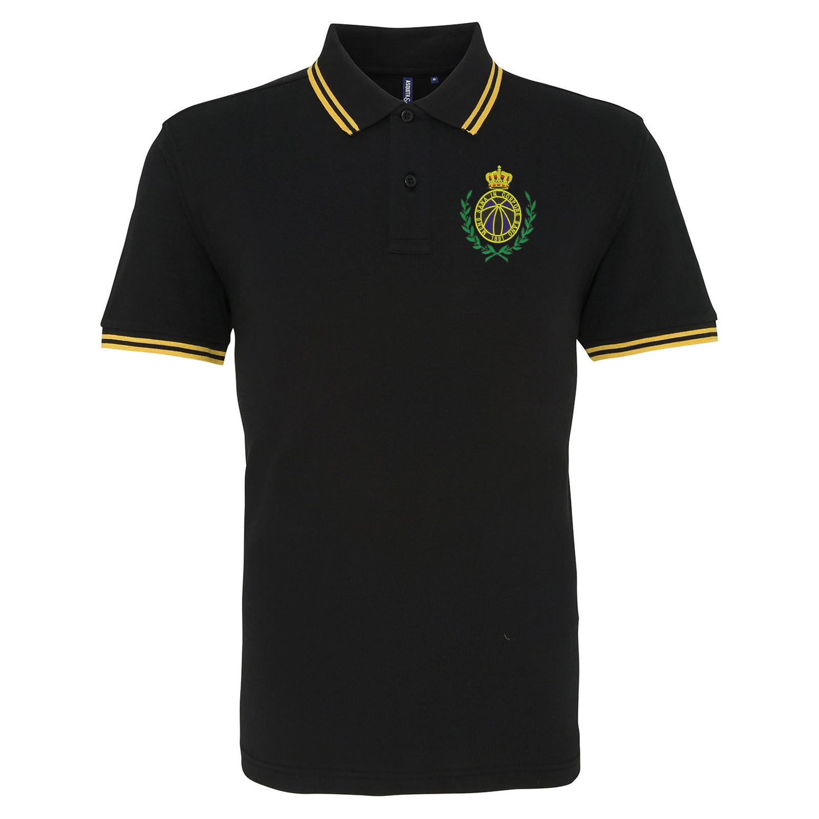 Retro Club Brugge 1970s Polo Shirt