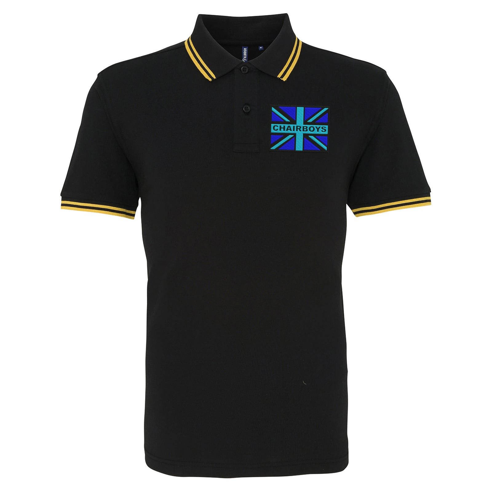 Chairboys Coloured Union Jack Polo Shirt