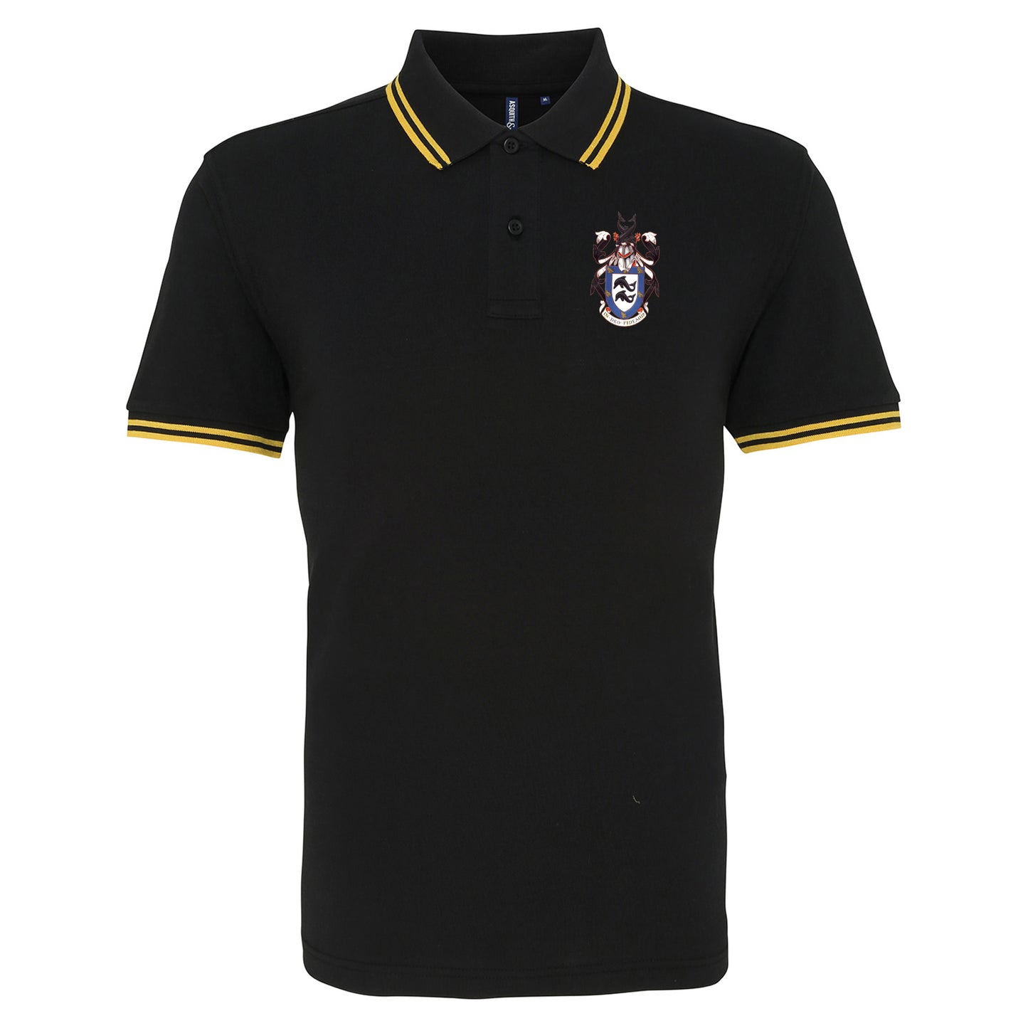 Brighton Coat of Arms Embroidered Tipped Polo Shirt