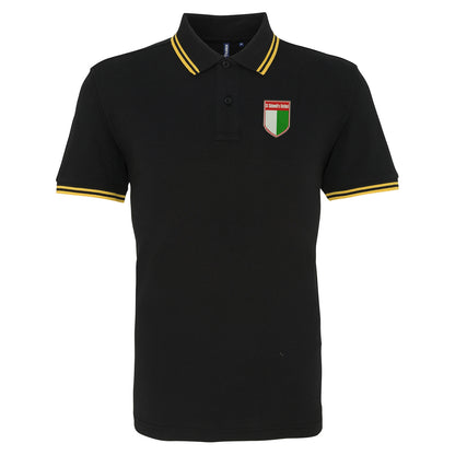 Retro St Sidwells United Tipped Polo Shirt
