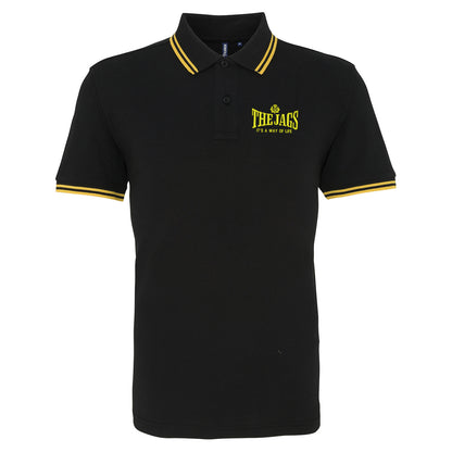The Jags It's Way of Life Embroidered Tipped Polo Shirt