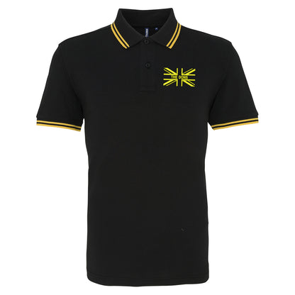 The Dons Union Jack Embroidered Tipped Polo Shirt