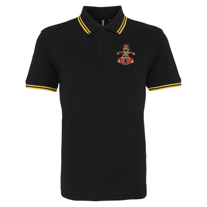 Devonport Field Gun Crew Embroidered Tipped Polo Shirt