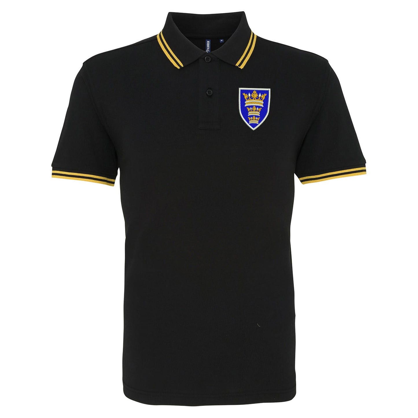 Retro Hull 1935 Embroidered Tipped Polo Shirt