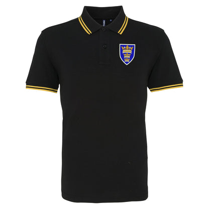 Retro Hull 1935 Embroidered Tipped Polo Shirt