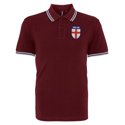 Old School England Football Shirt