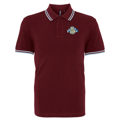Leeds United Football Tipped Polo Shirt 
