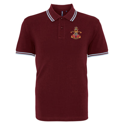 Devonport Field Gun Crew Embroidered Tipped Polo Shirt