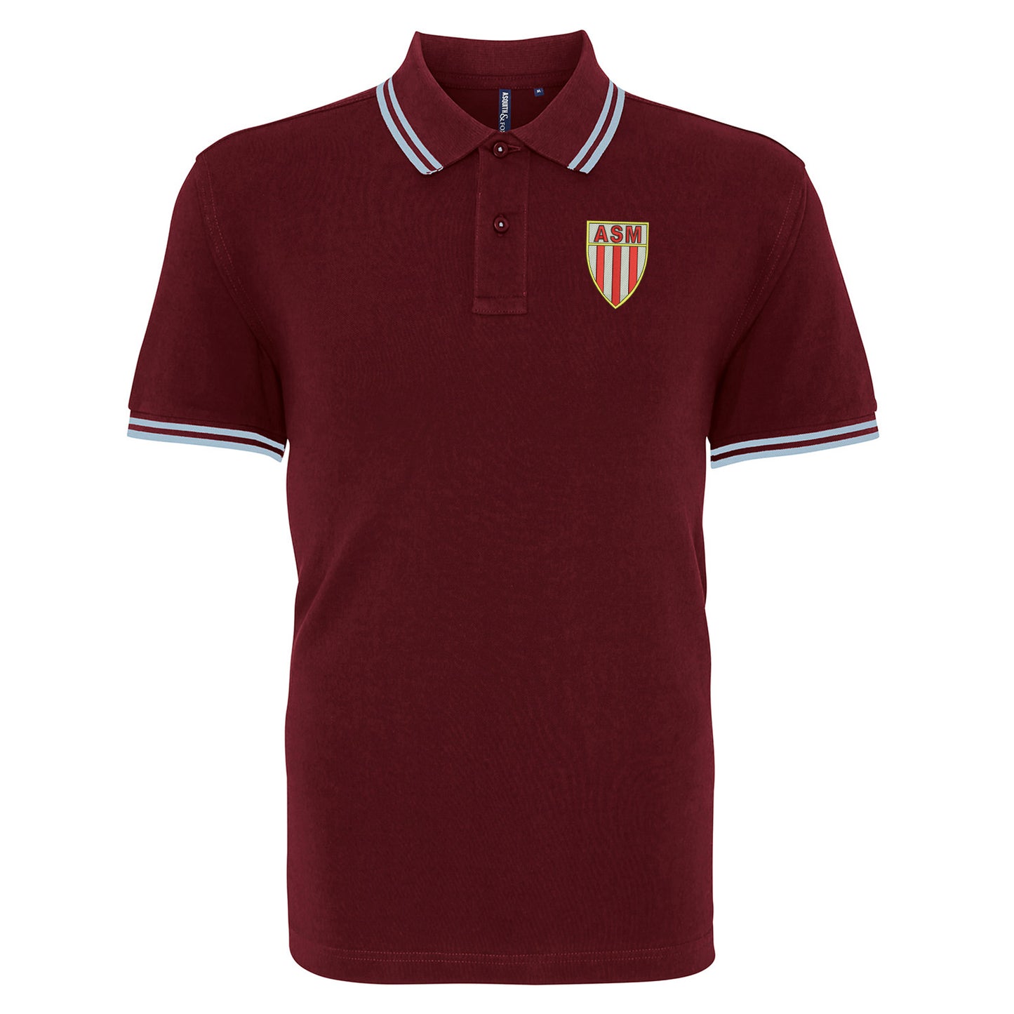 Retro Monaco 1961 Embroidered Tipped Polo Shirt