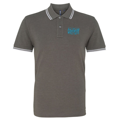 I'm Coventry Till I Die Embroidered Tipped Polo Shirt