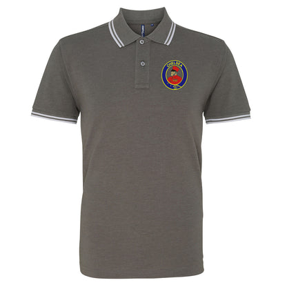 Retro Chelsea 1905 Embroidered Tipped Polo Shirt
