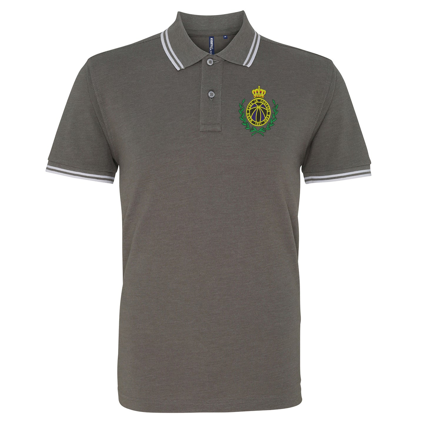 Retro Club Brugge 1970s Polo Shirt