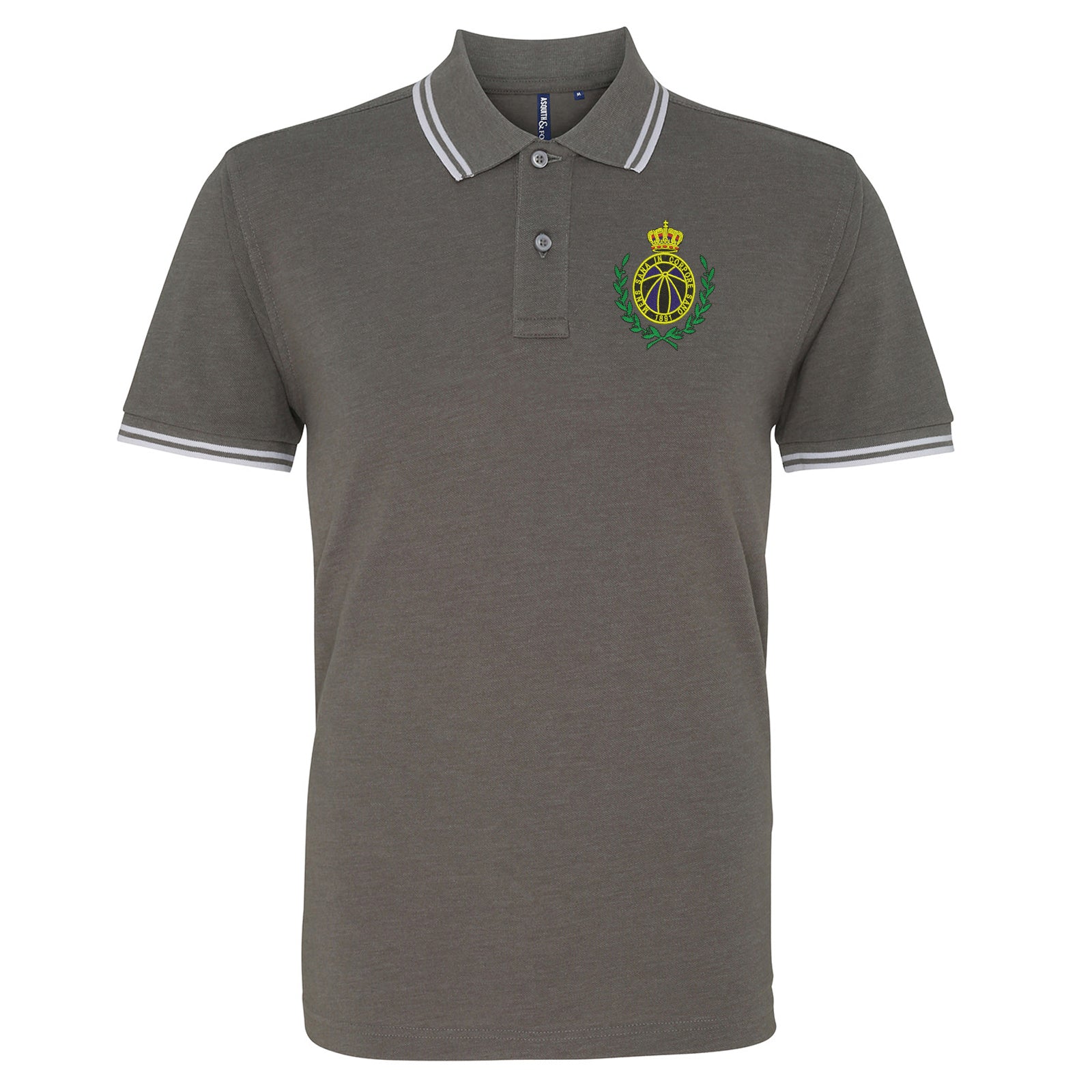 Retro Club Brugge 1970s Polo Shirt