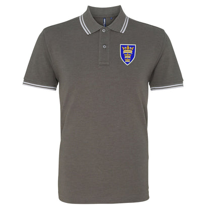 Retro Hull 1935 Embroidered Tipped Polo Shirt
