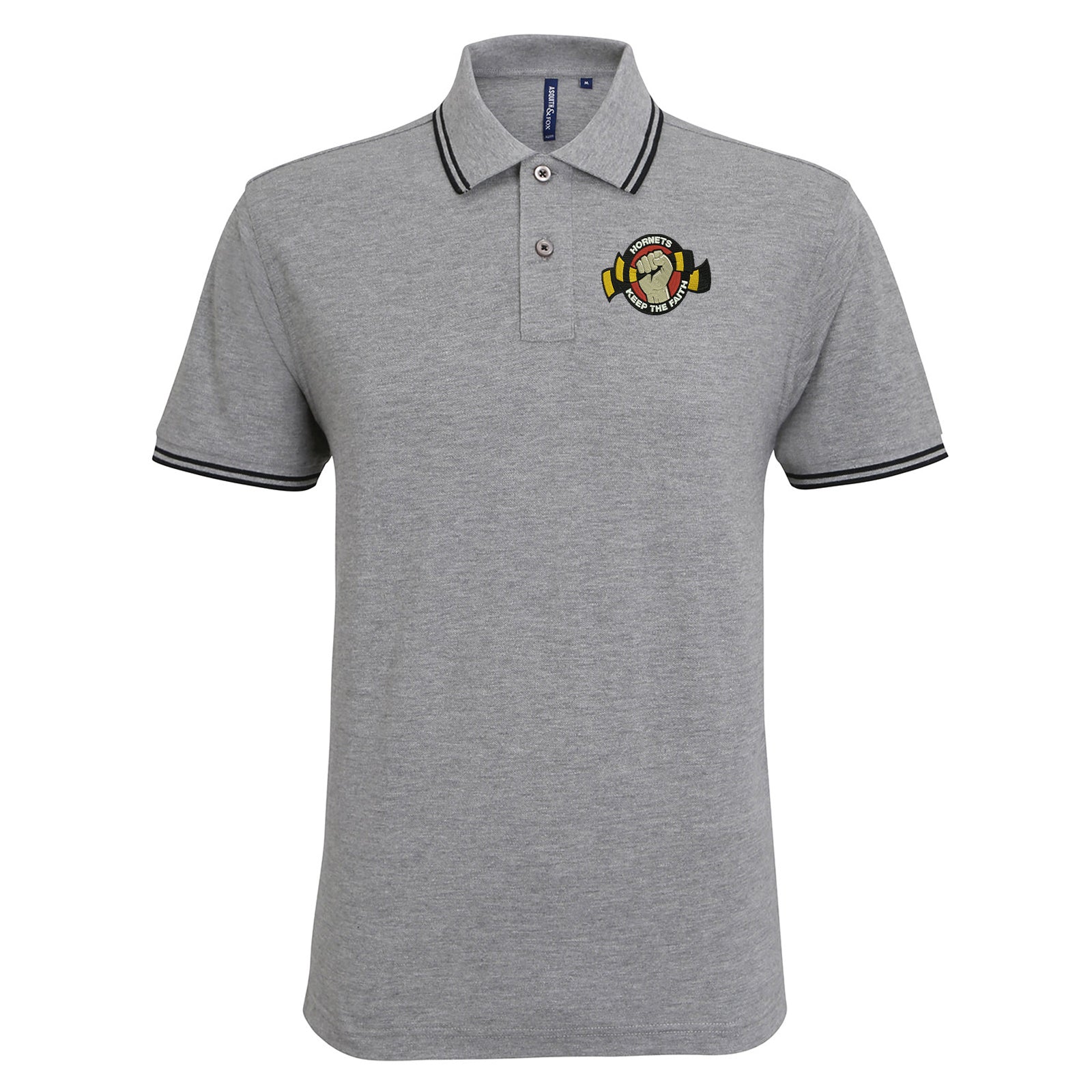 Watford FC Football Tipped Polo Shirt