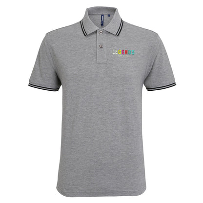 Norris Nuts Legends Embroidered Tipped Polo Shirt
