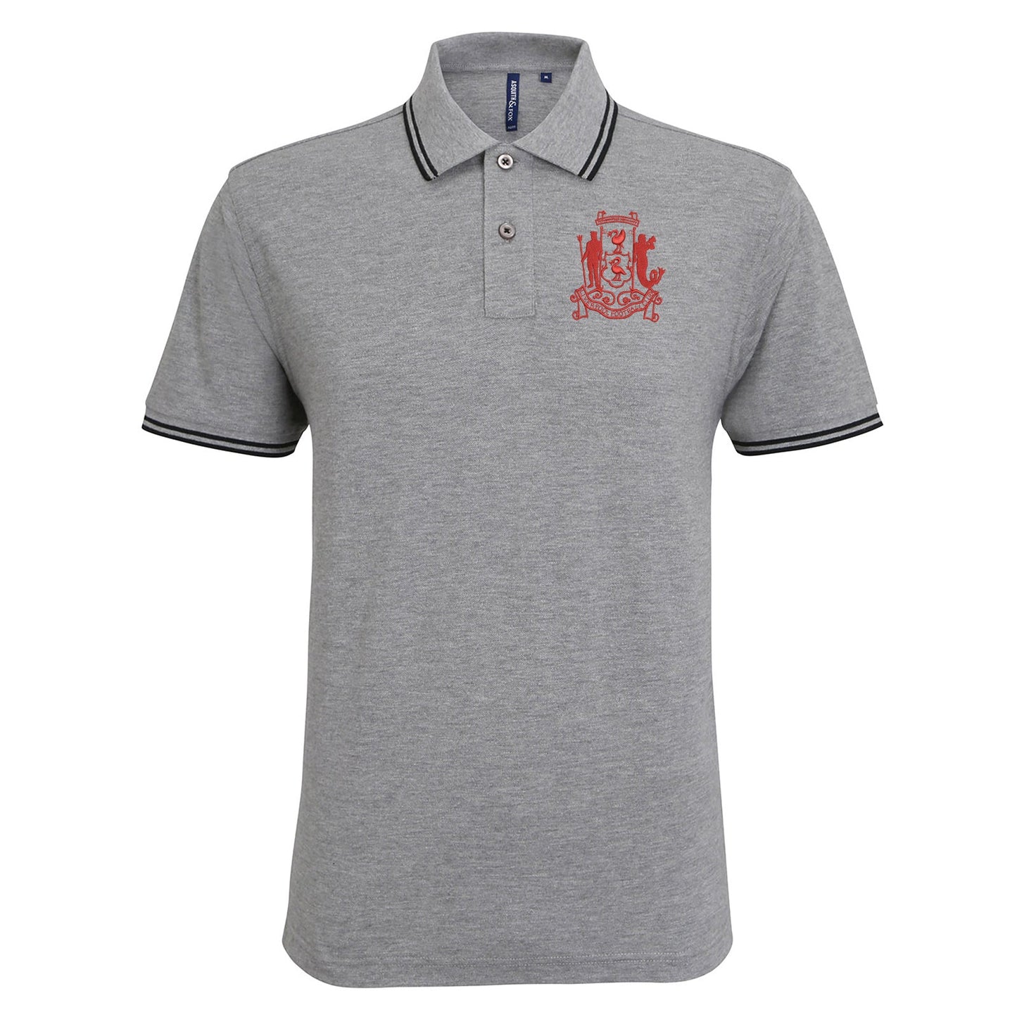 Retro Liverpool 1892 Embroidered Tipped Polo Shirt