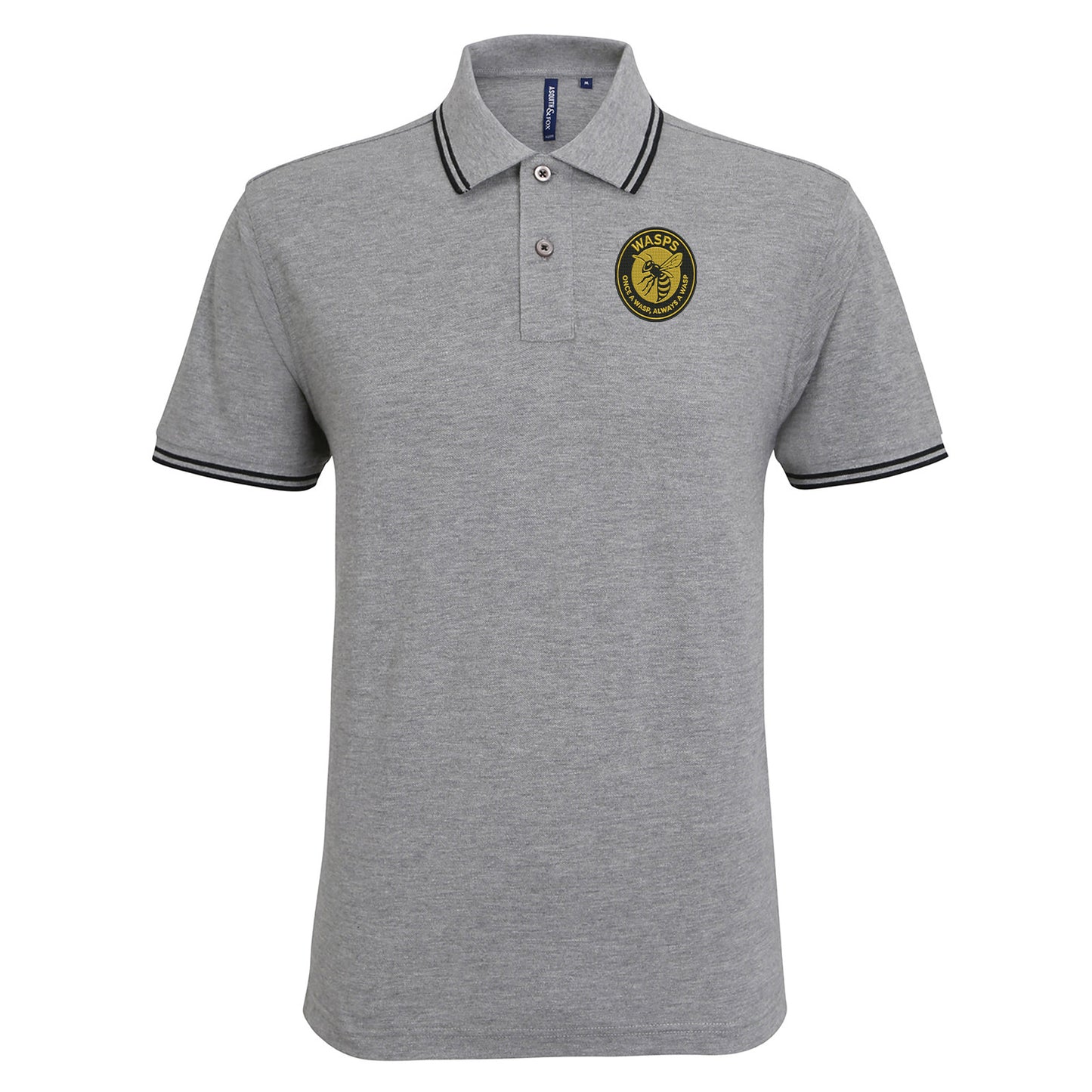 Once a Wasp Always a Wasp Rugby Tipped Polo Shirt 