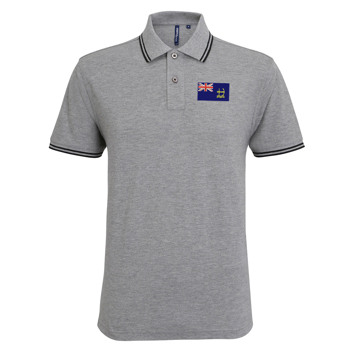 Royal Maritime Auxiliary Service Tipped Polo Shirt