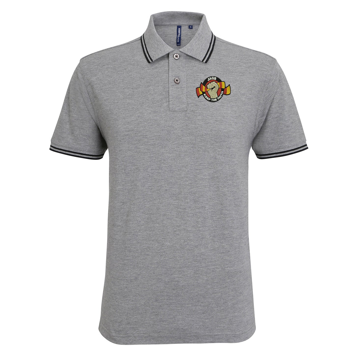 Partick Thistle FC Fans Tipped Polo Shirt 