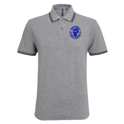 The Owls Pride of Sheffield Embroidered Tipped Polo Shirt