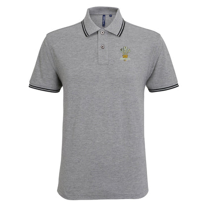 Royal Regiment of Wales Embroidered Tipped Polo Shirt