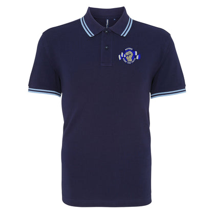 Rovers Keep The Faith Tipped Polo Shirt