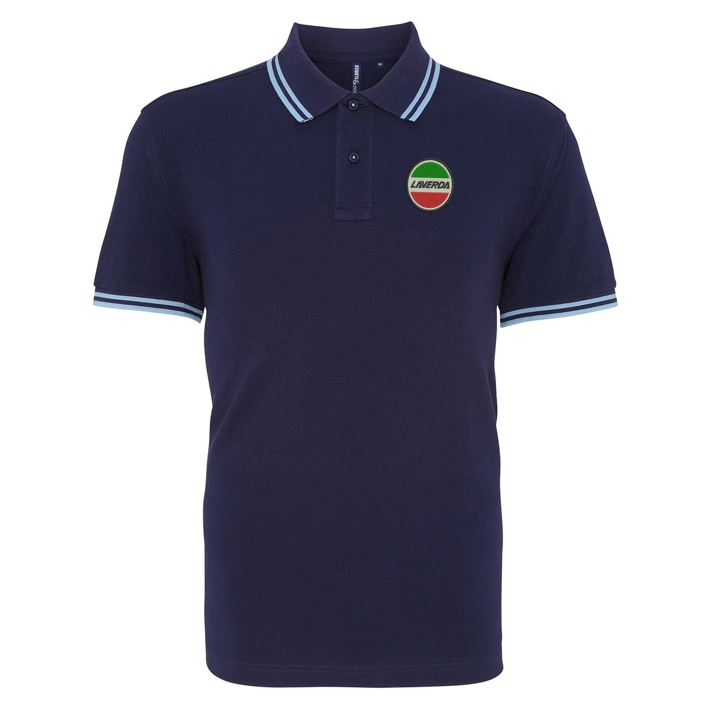 Laverda Embroidered Tipped Polo Shirt