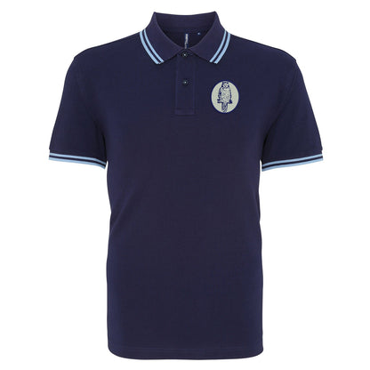 Retro Leeds 1964 Embroidered Tipped Polo Shirt