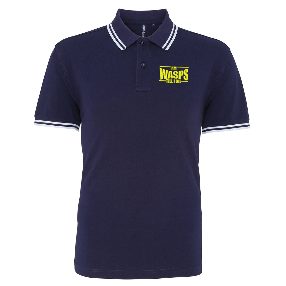 I'm Wasps Till I Die Tipped Polo Shirt