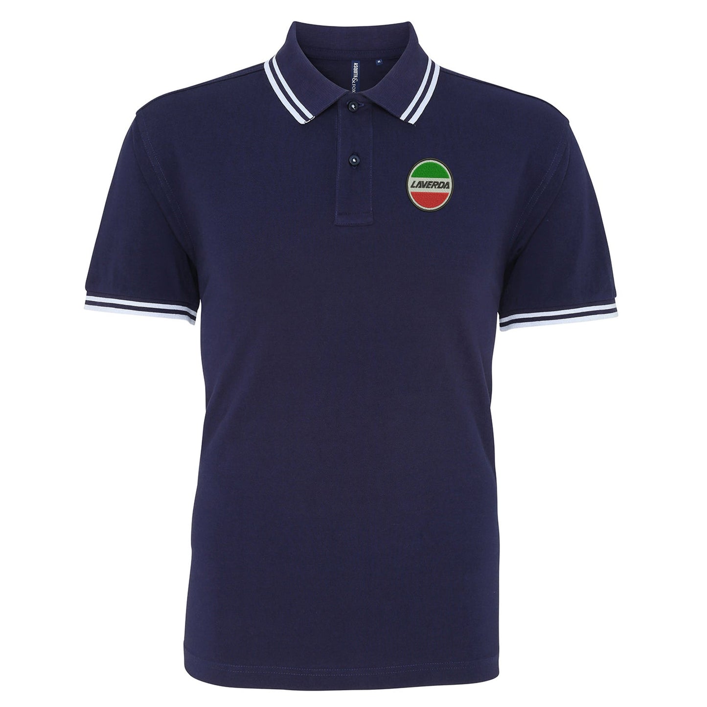 Laverda Embroidered Tipped Polo Shirt