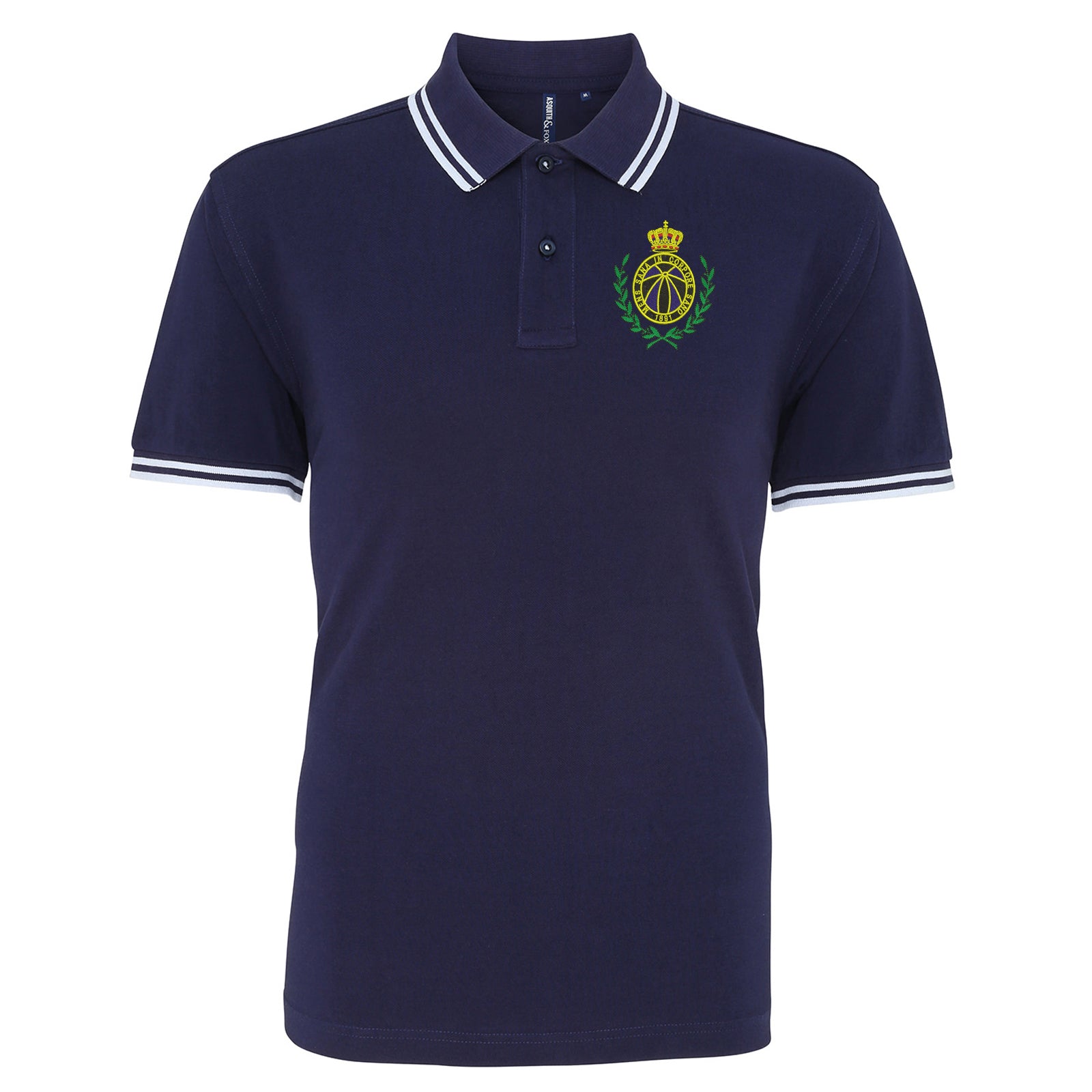 Retro Club Brugge 1970s Polo Shirt