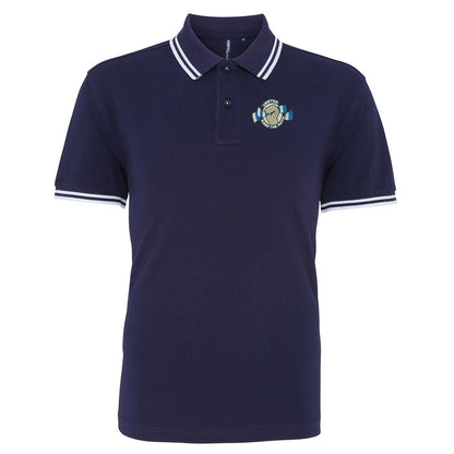 Leeds United Football Tipped Polo Shirt 