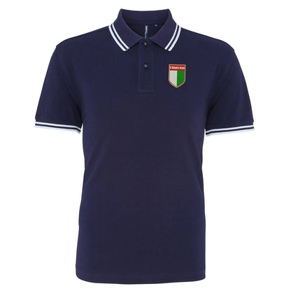 Retro St Sidwells United Tipped Polo Shirt