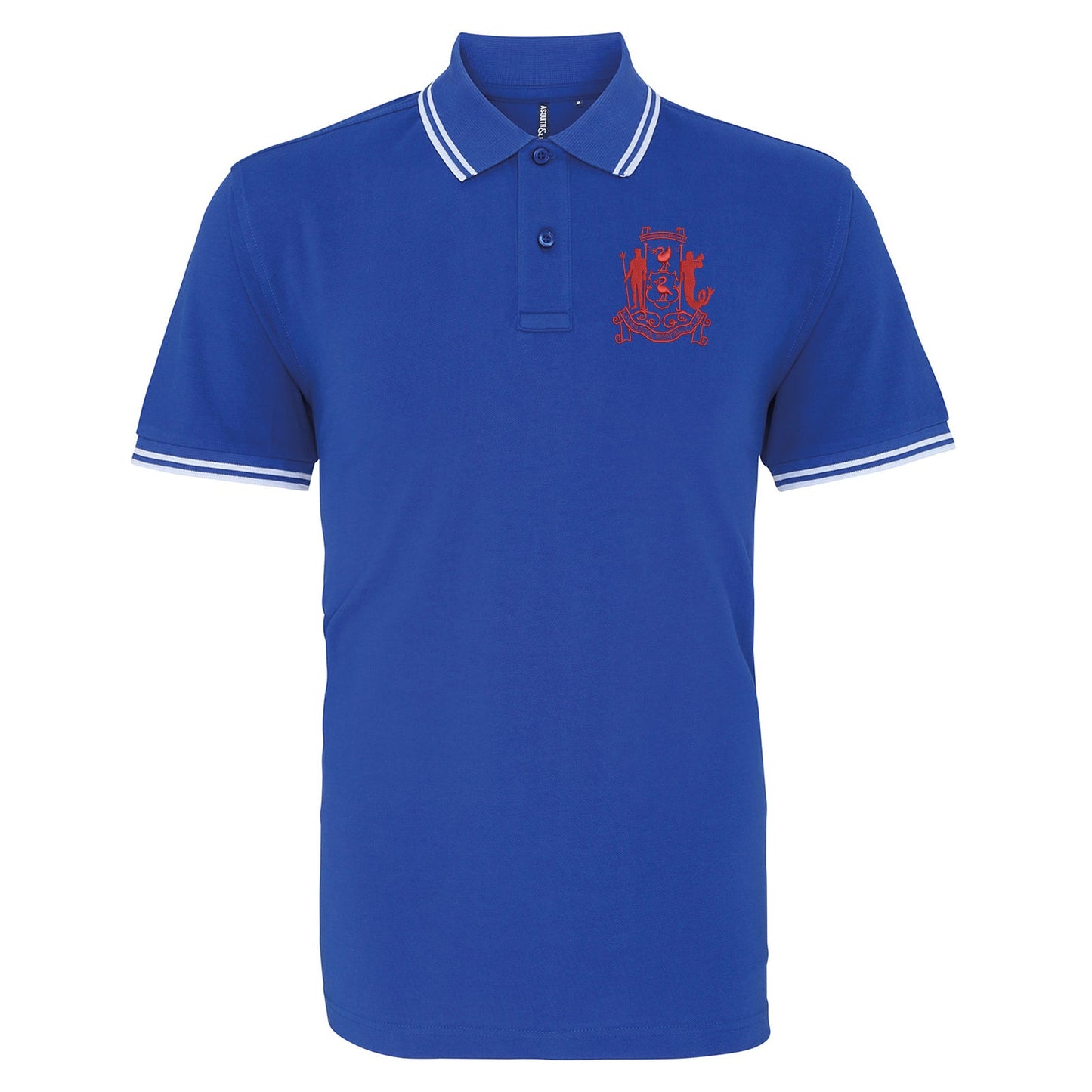 Retro Liverpool 1892 Embroidered Tipped Polo Shirt