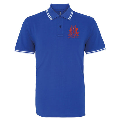 Retro Liverpool 1892 Embroidered Tipped Polo Shirt
