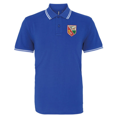 Retro Hayes Embroidered Tipped Polo Shirt