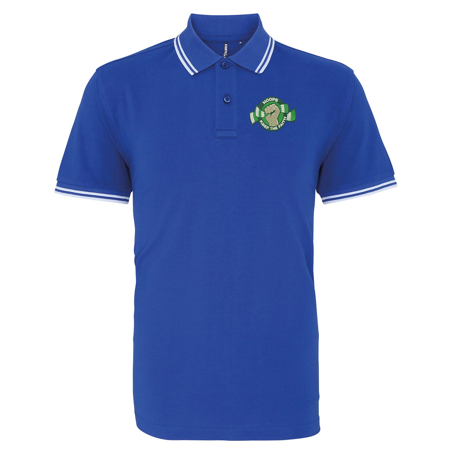 Celtic FC Football Tipped Polo Shirt