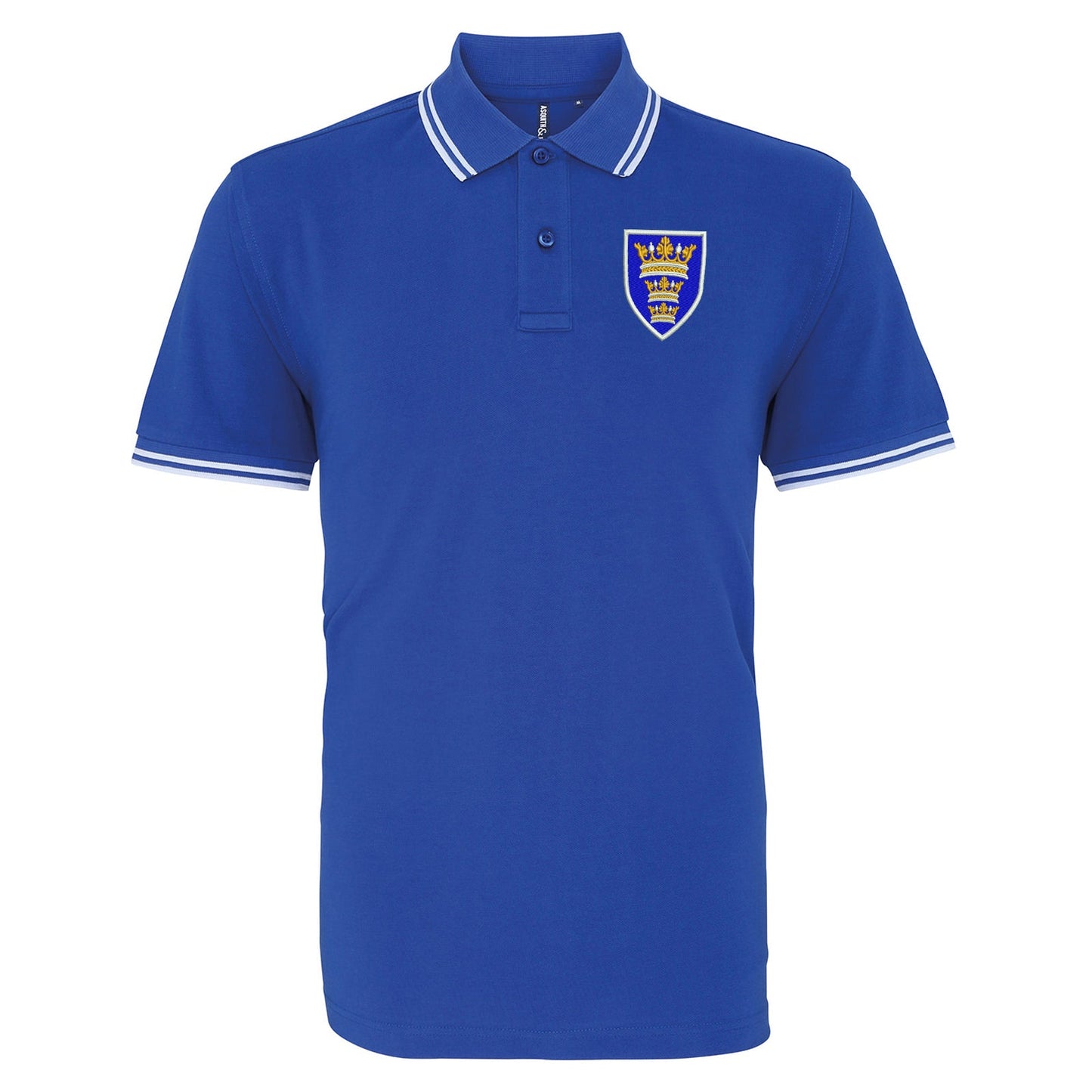 Retro Hull 1935 Embroidered Tipped Polo Shirt
