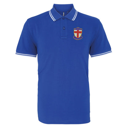 England World Cup Winners 1966 Embroidered Tipped Polo Shirt