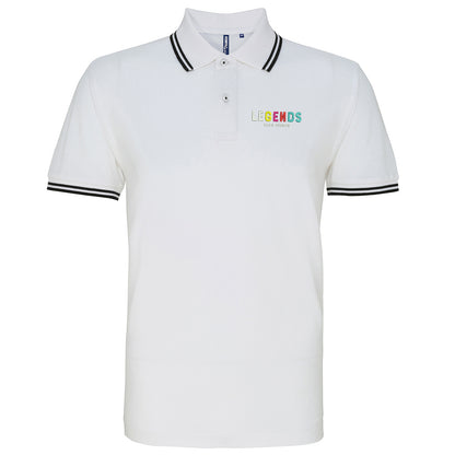 Norris Nuts Legends Embroidered Tipped Polo Shirt
