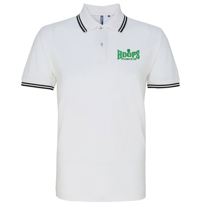 Hoops Its a Way of Life Tipped Polo Shirt