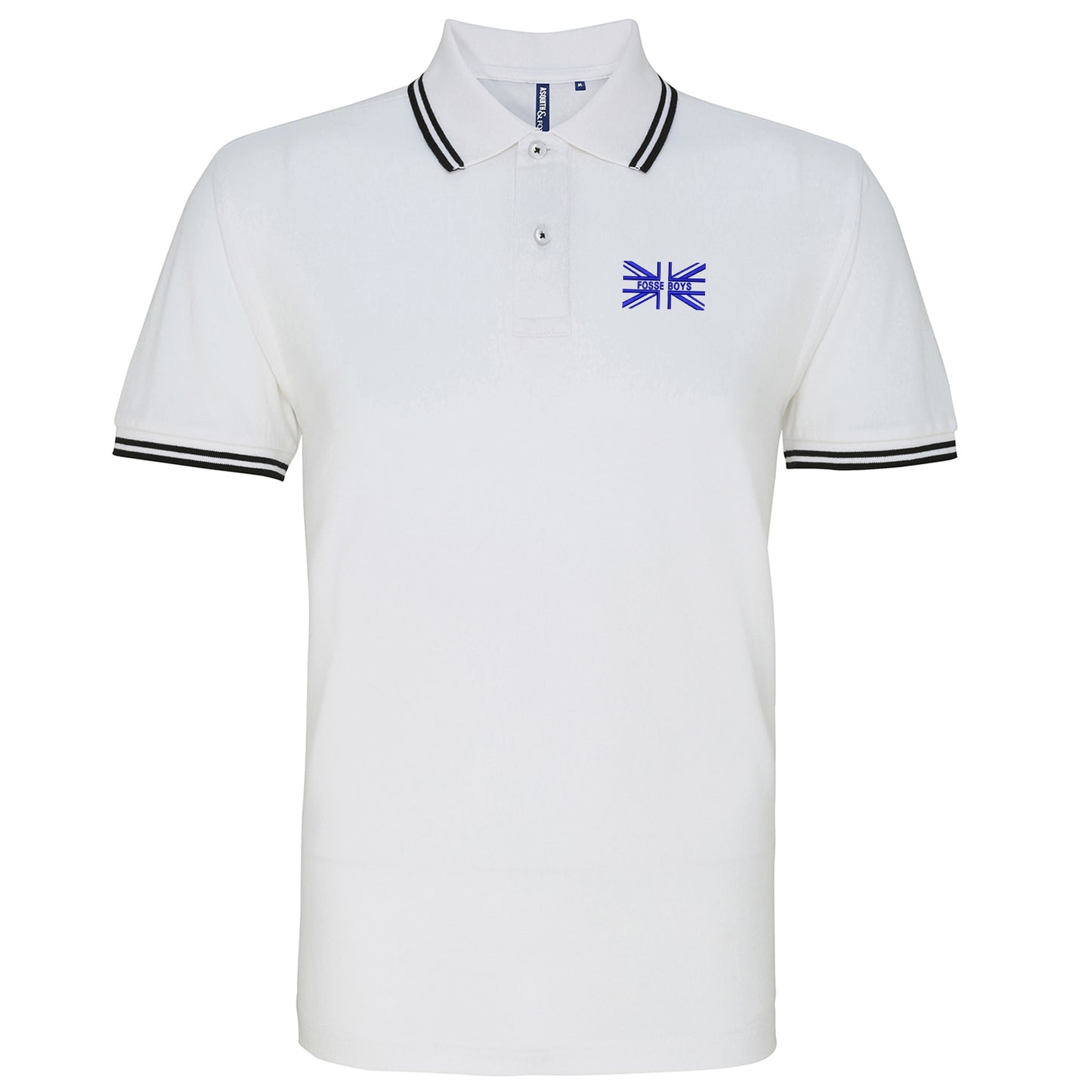 Fosse Boys Union Jack Tipped Polo Shirt